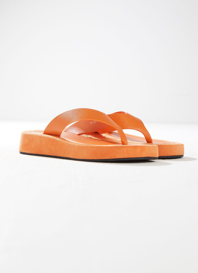 Sandales Style Muse - Orange