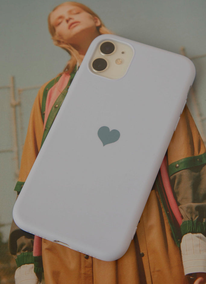 Coque iPhone New Love - Lilas