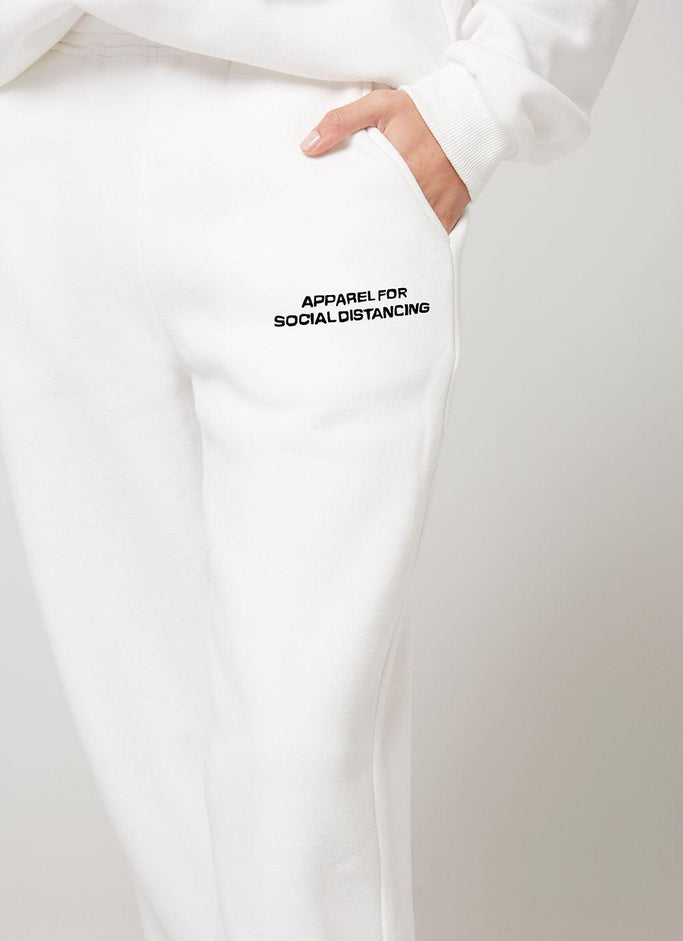 Le pantalon de survêtement - Blanc