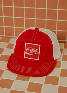 Coca Cola Trucker Cap - Coke Red - Peppermayo
