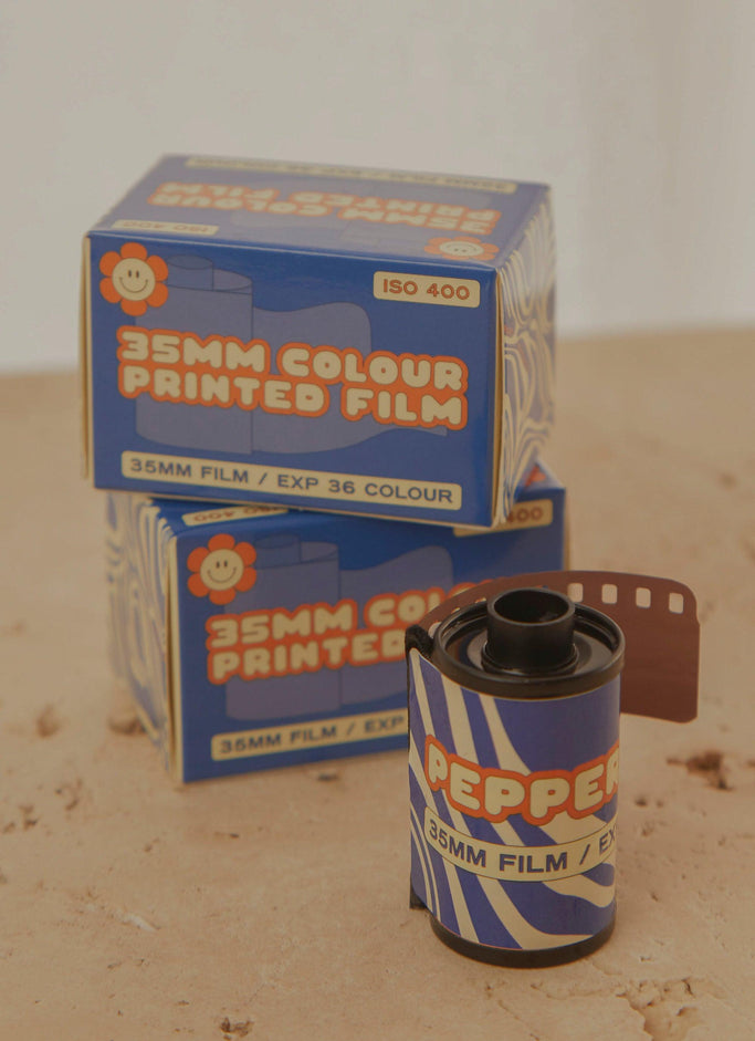 Film Art Trip 35 mm - EXP 36 couleurs - Marbre cobalt