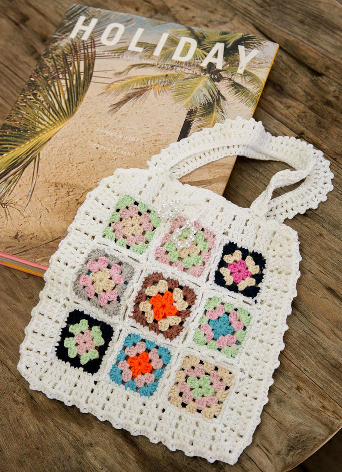 Sac Crochet Ready for Summer - Blanc Multi