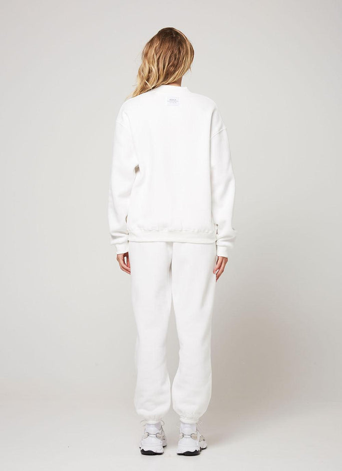 Le pantalon de survêtement - Blanc