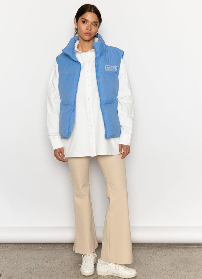 Veste Cold and Cool Puffer - Azur