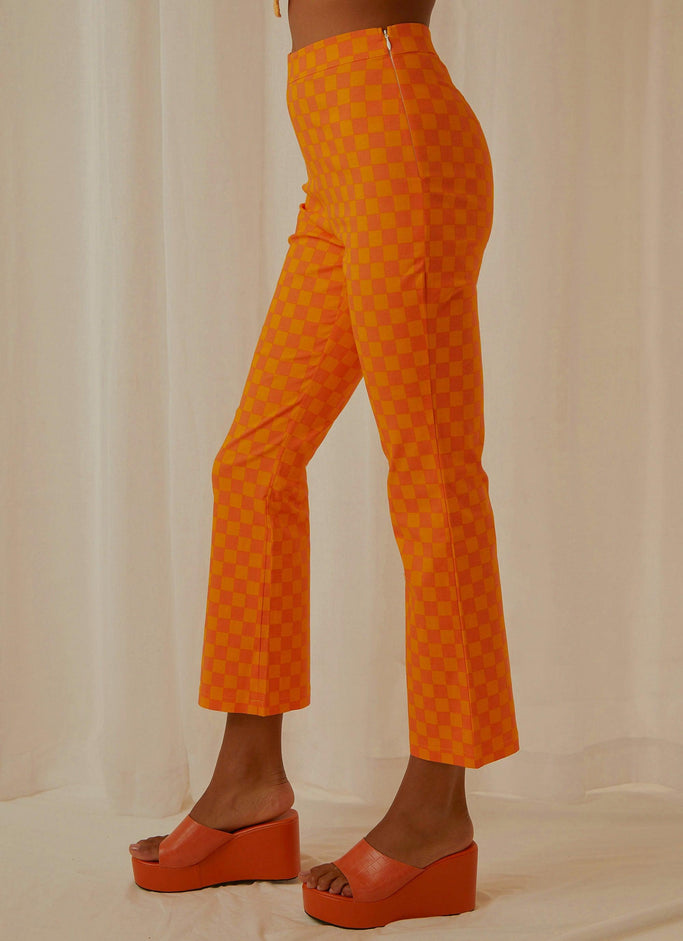 Pantalon de défilé - Orange vif
