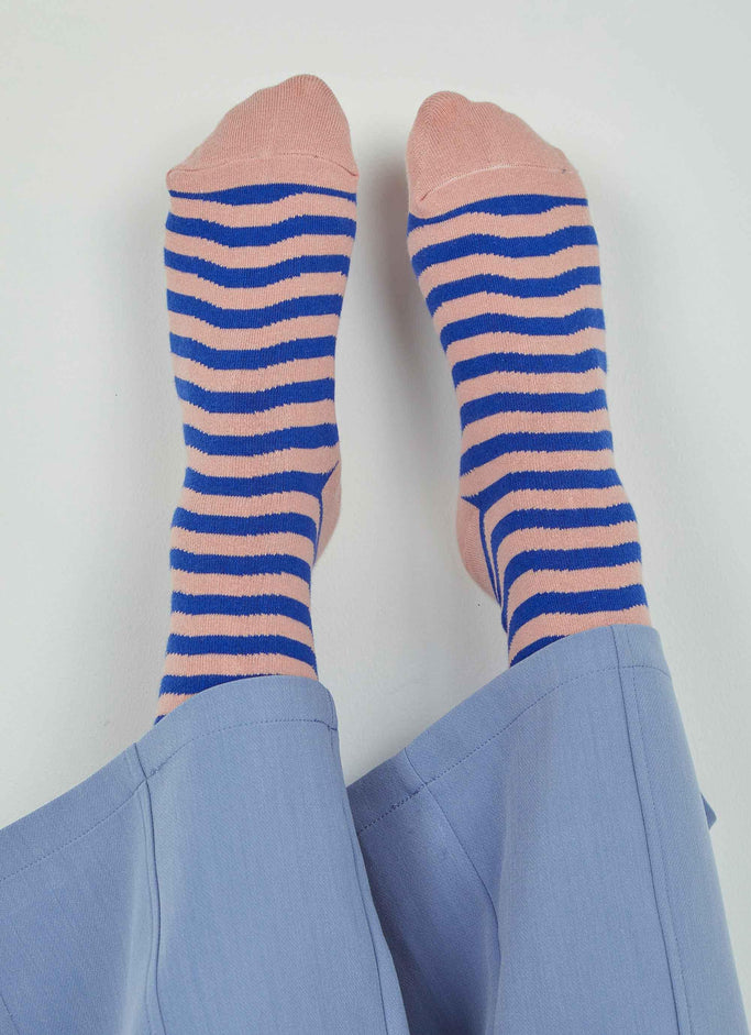 Chaussettes Say So - Bande Bleue