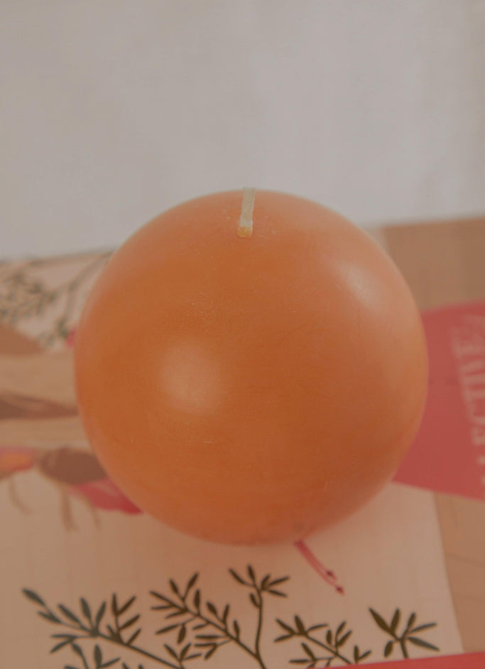 Bougie Boule Écologique Moreton - Orange