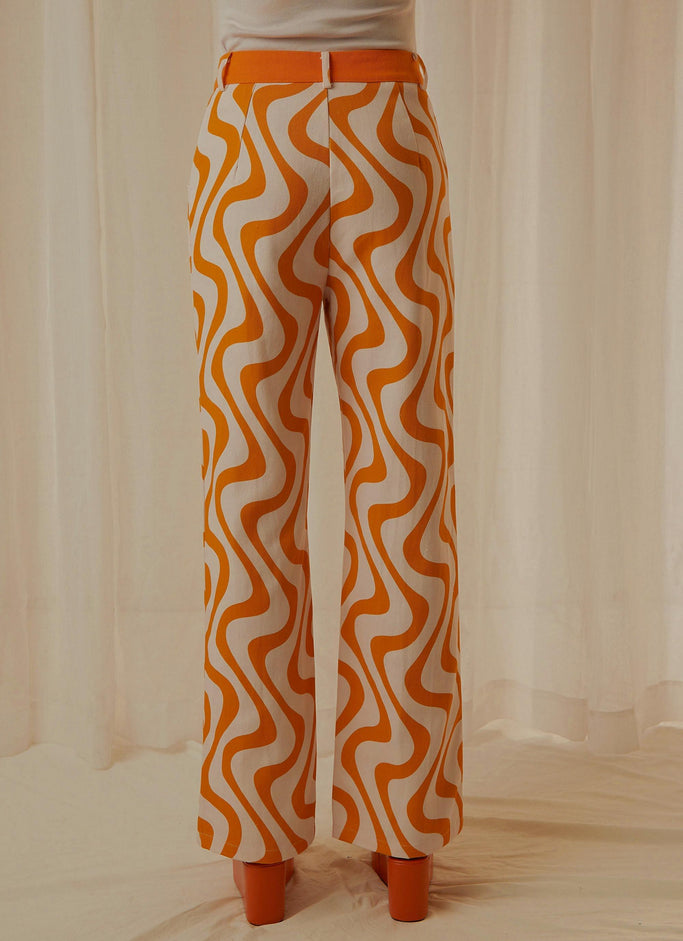 Pantalon Ma Belle - Vague Orange