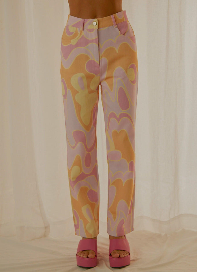 Pantalon Keep Your Heart - Pyschedelic