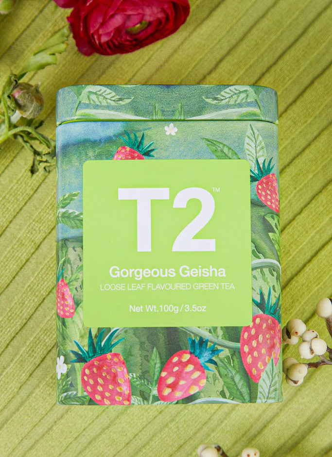 Superbe boîte de thé Geisha Icon 100g - Feuilles mobiles