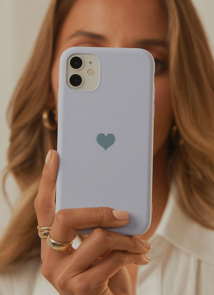 Coque iPhone New Love - Lilas